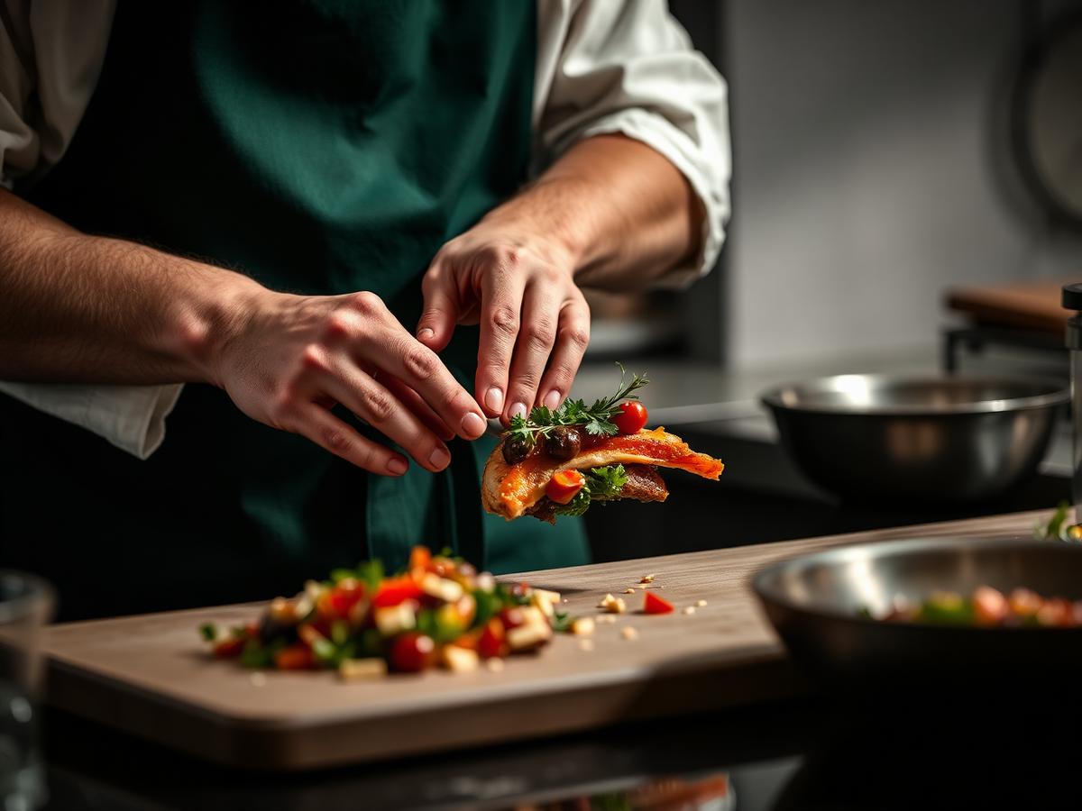 Mutfağımızda meze hazırlığı